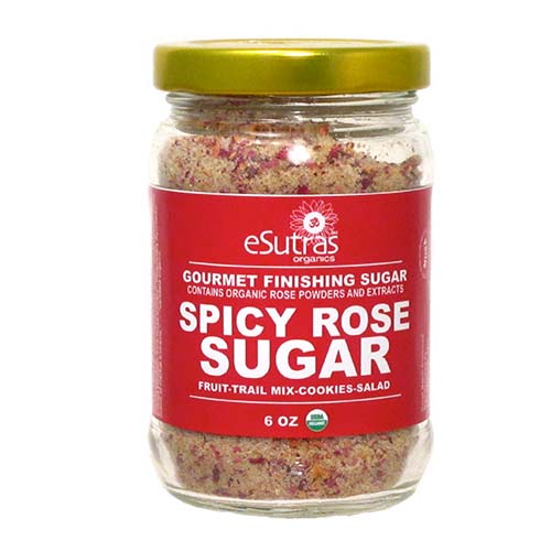 Spicy Rose Sugar - 6 oz