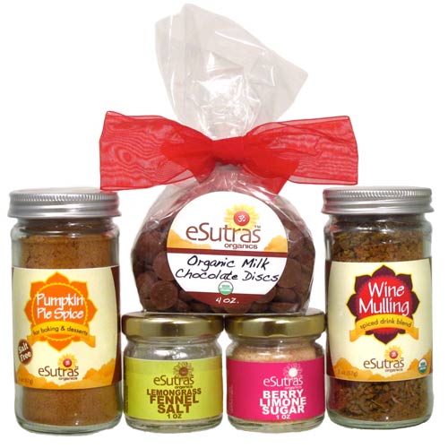 Salty and Sweet Holiday Kits (With Organic Milk Chocolate Discs)