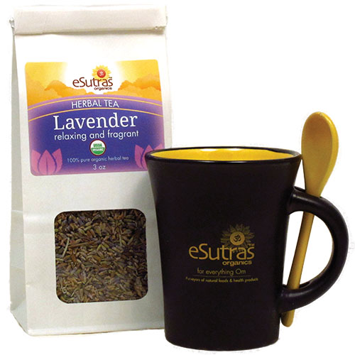 Blue - Lavender Mug Set